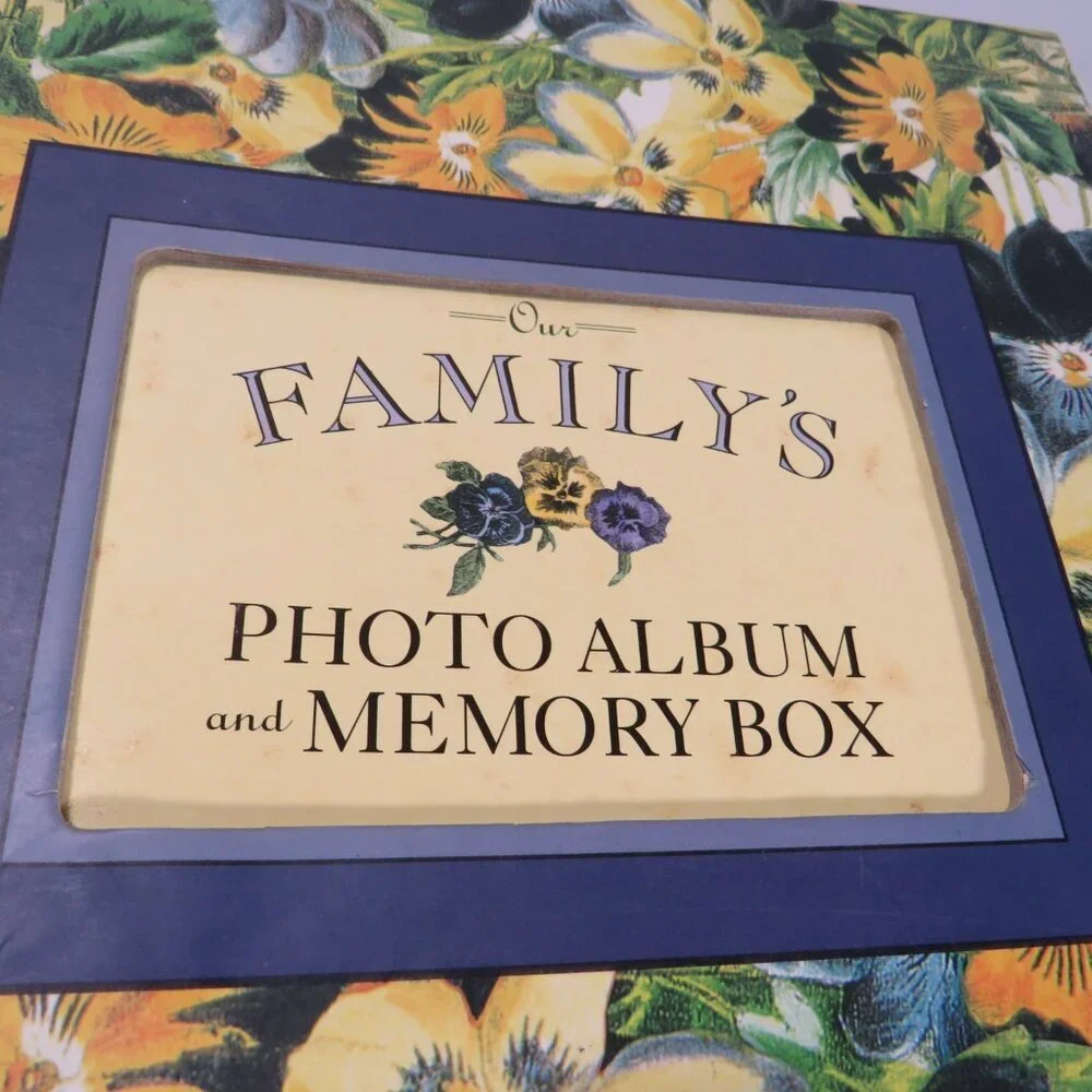 Vintage Style Our Family Photo Album & memory box